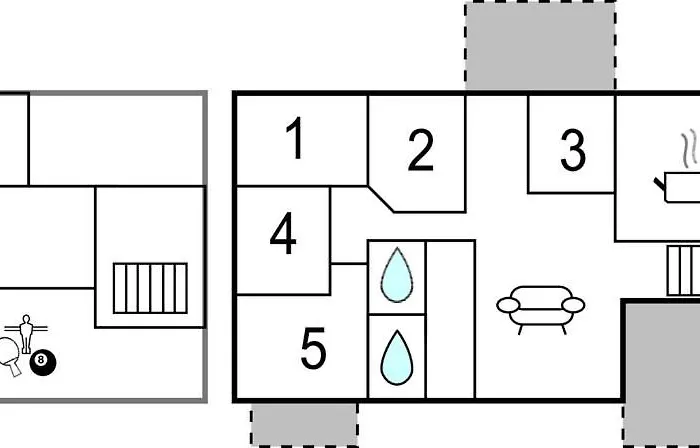 Holiday home In With Sauna Karojba